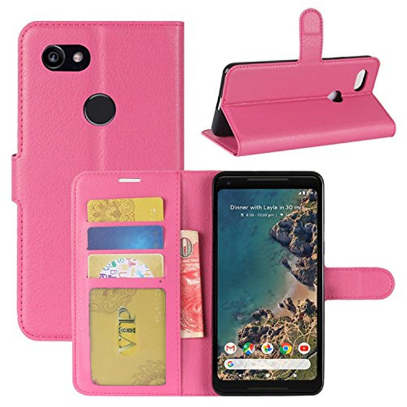 Leather Folio Wallet Case for Google Pixel 2 XL Leather Folio Wallet Case for Google Pixel 2 XL